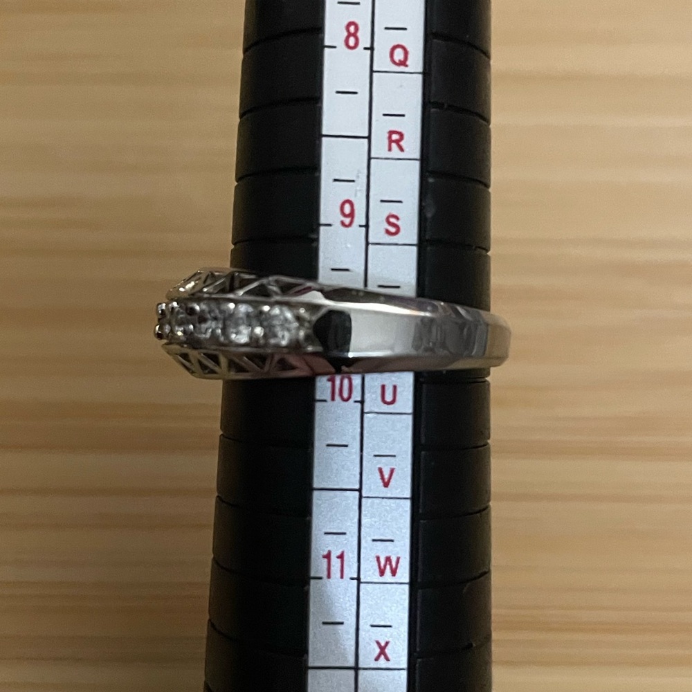 Women's Ring CZ Silver - Picture 4 of 7